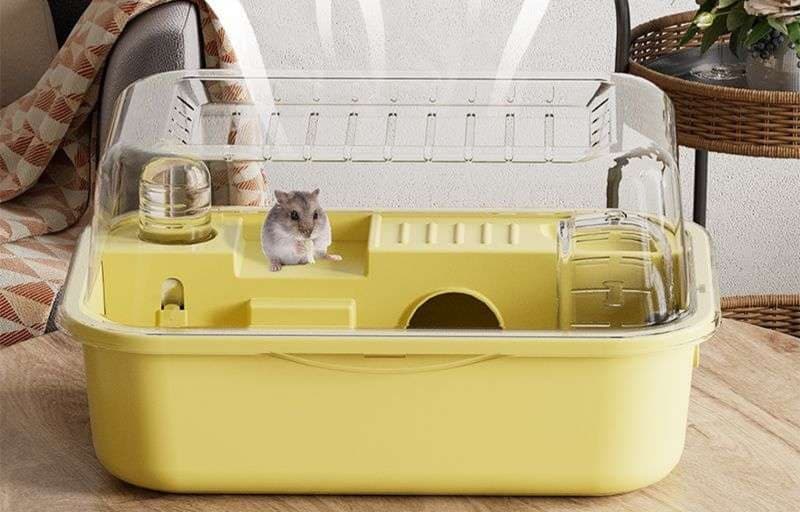 ハムスターケージ 全景透明ハムスターの快適ハウス