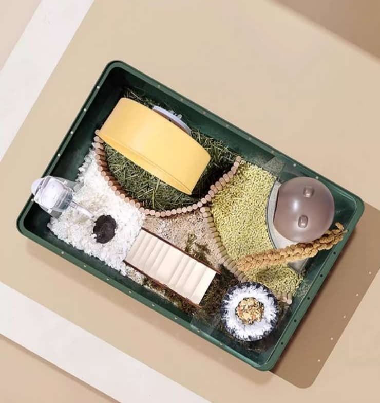 ハムスターケージ 透明パノラマハムスターハウス