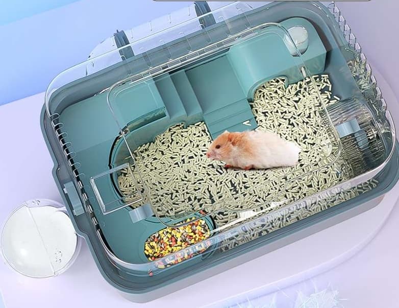 ハムスターケージ 二層構造ハムスターの探検ハウス