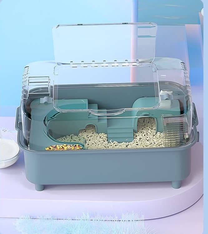 ハムスターケージ 二層構造ハムスターの探検ハウス