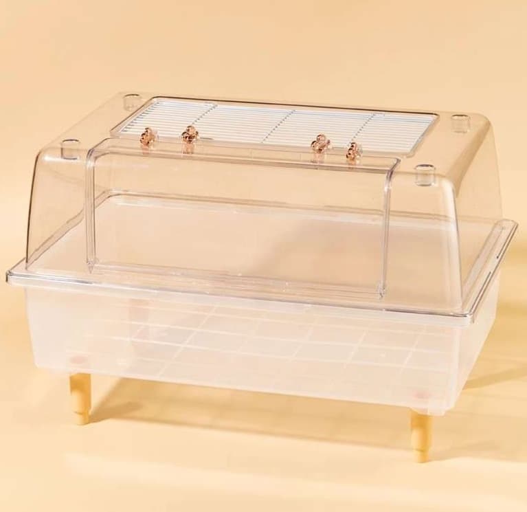 ハムスターケージ 360度パノラマ小動物ハウス