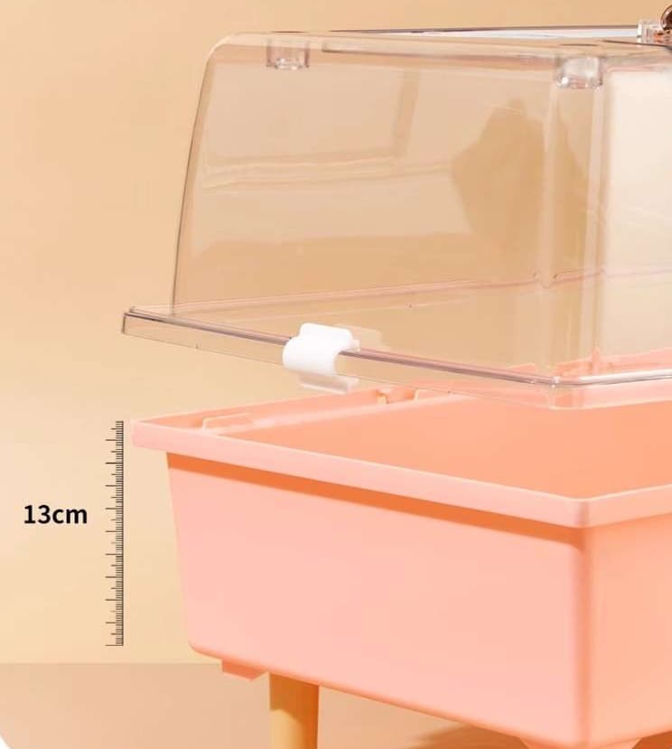 ハムスターケージ 360度パノラマ小動物ハウス