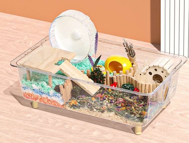 ハムスターケージ 透明ハムスターパレス