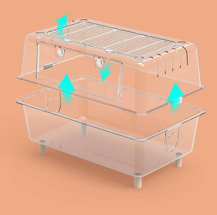 ハムスターケージ 透明ハムスターパレス