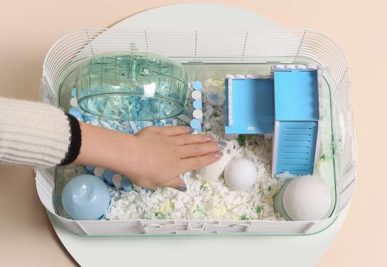 ハムスターケージ 多層透明迷路ハウス