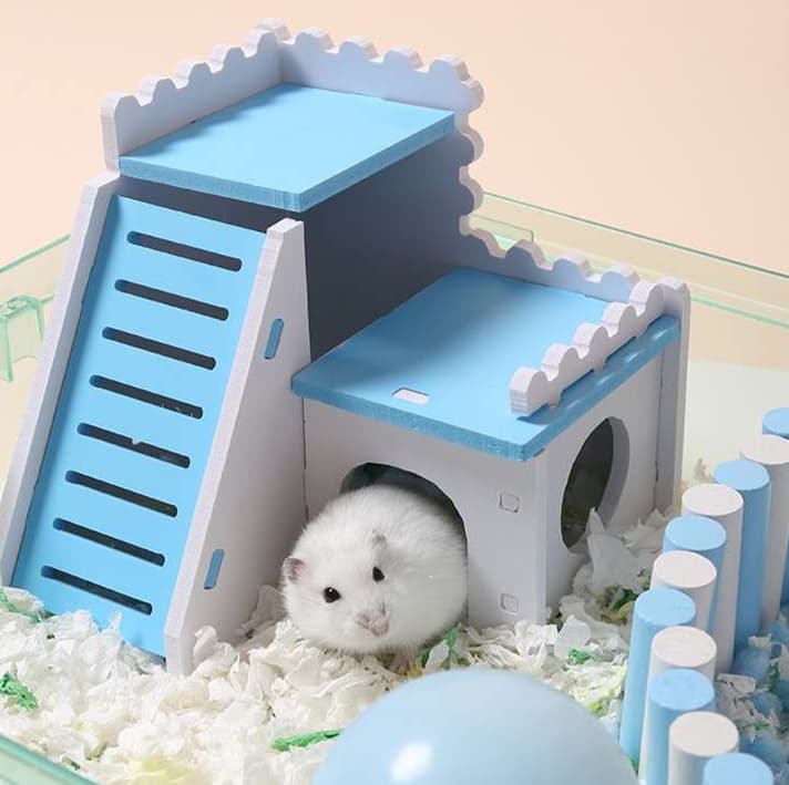 ハムスターケージ 多層透明迷路ハウス
