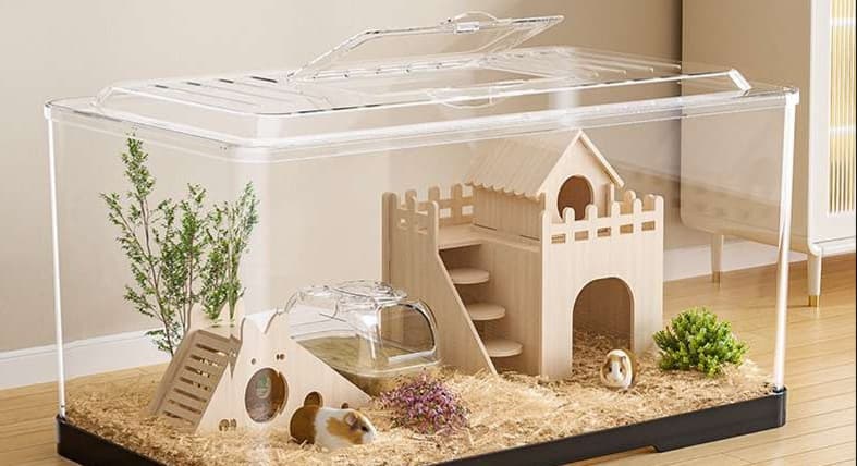 ハムスターケージ 全景見渡せるハムスターパレス