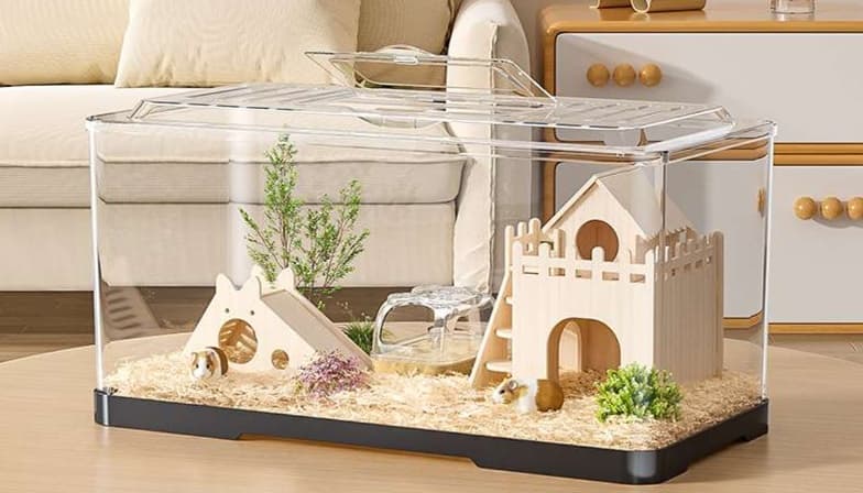 ハムスターケージ 全景見渡せるハムスターパレス