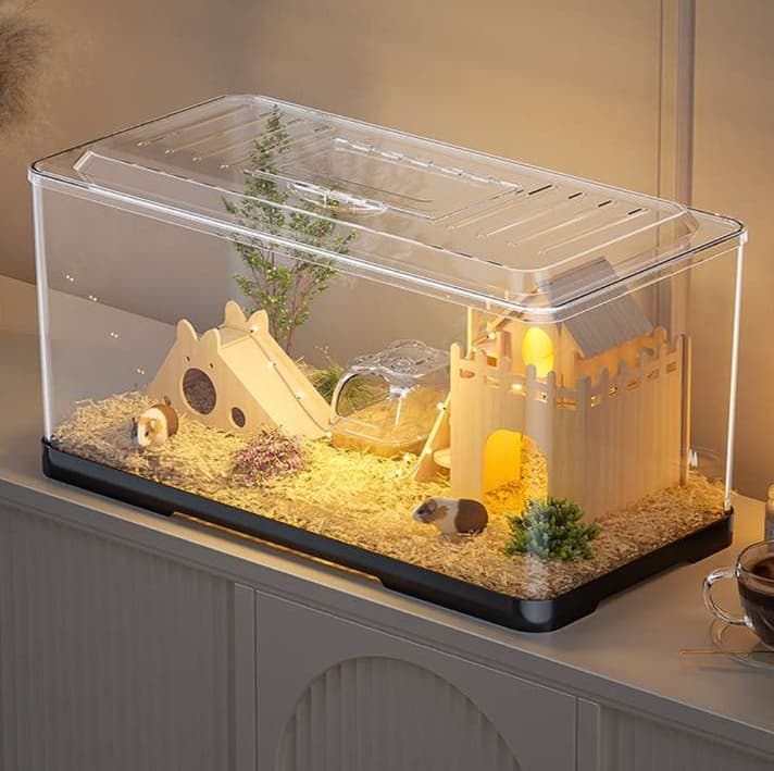 ハムスターケージ 全景見渡せるハムスターパレス