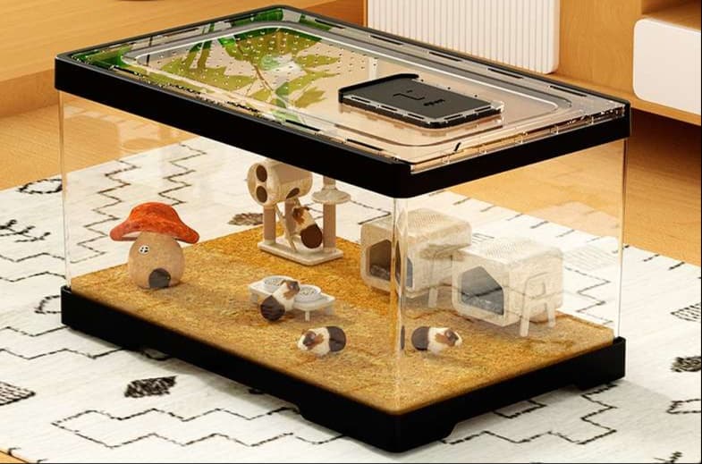 ハムスターケージ アクリル製快適空間