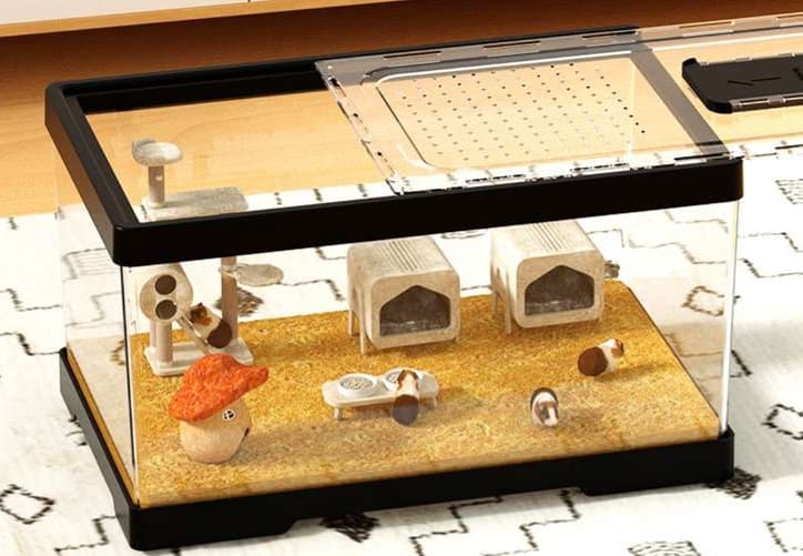 ハムスターケージ アクリル製快適空間
