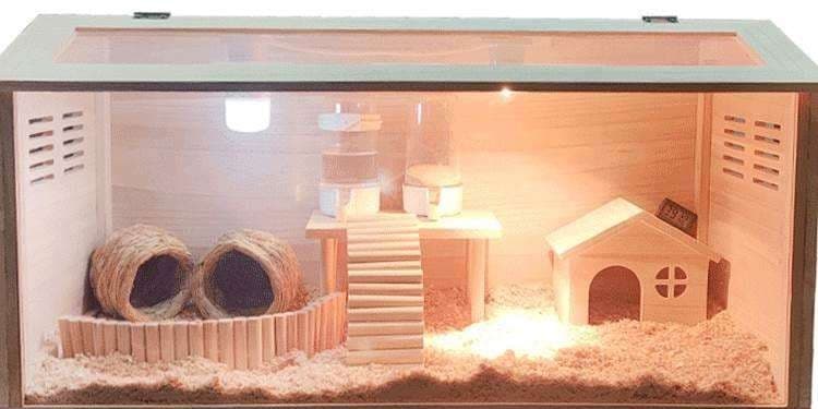 ハムスターケージ 北欧風レトロハムスターの住まい