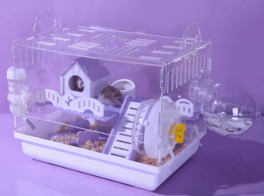 全景クリアビューハムスターケージ