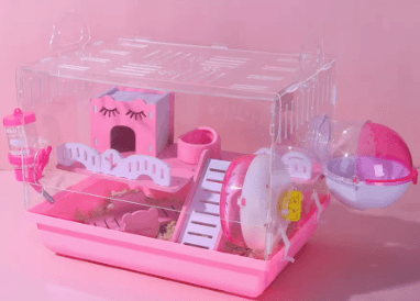 全景クリアビューハムスターケージ