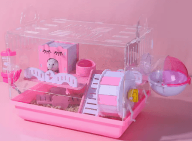 全景クリアビューハムスターケージ