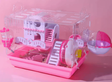 全景クリアビューハムスターケージ