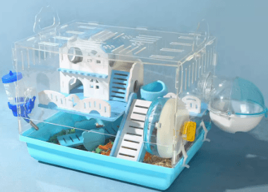 全景クリアビューハムスターケージ