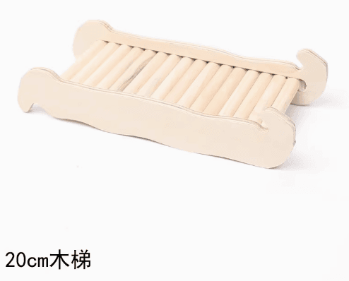 ハムスターケージ 天然木製ステージ ハウス