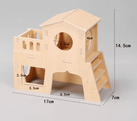 ハムスターケージ くつろぎハムスターの遊び小屋