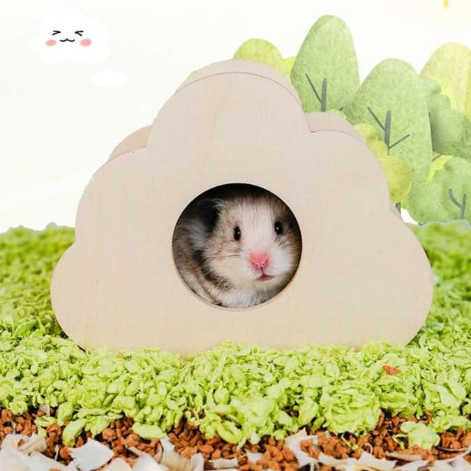 ハムスターケージ もこもこ雲のおうち
