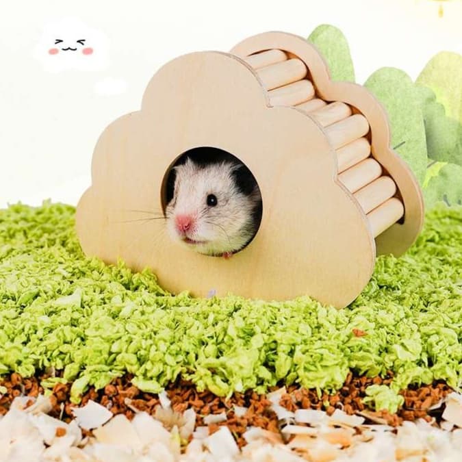 ハムスターケージ もこもこ雲のおうち