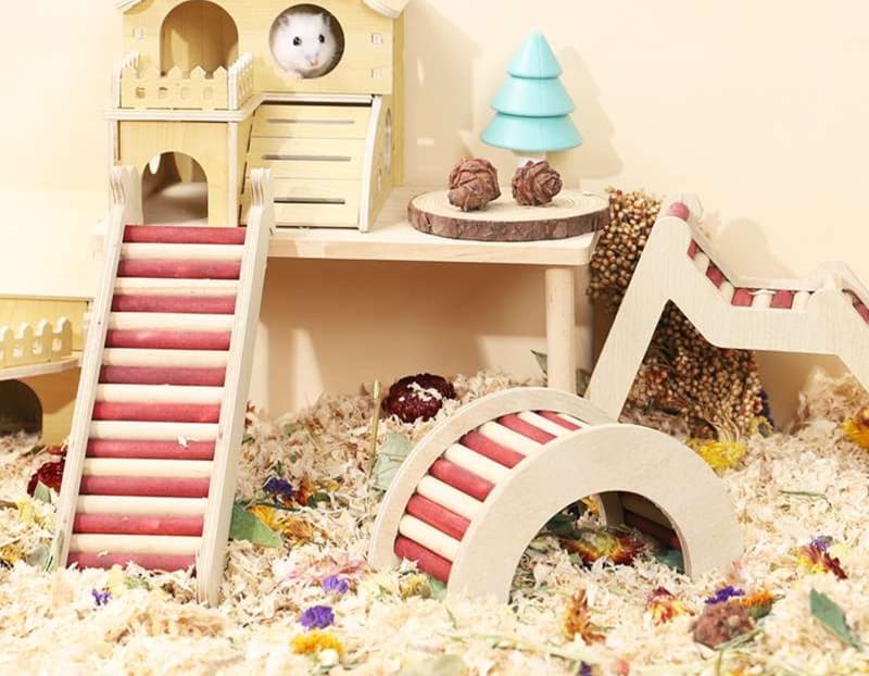 ハムスターケージ ツインルーフ ナチュラルハウス