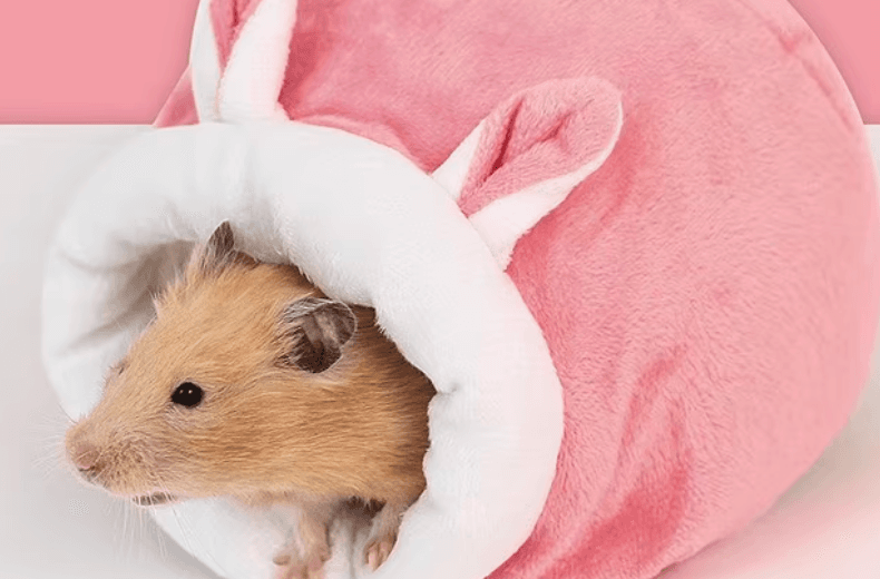 ハムスターケージ もこもこ冬眠ハムスターハウス