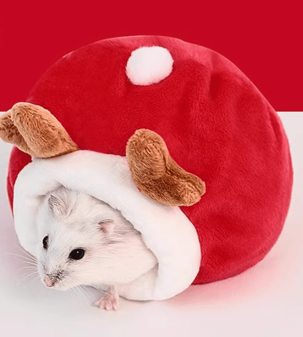 ハムスターケージ もこもこ冬眠ハムスターハウス