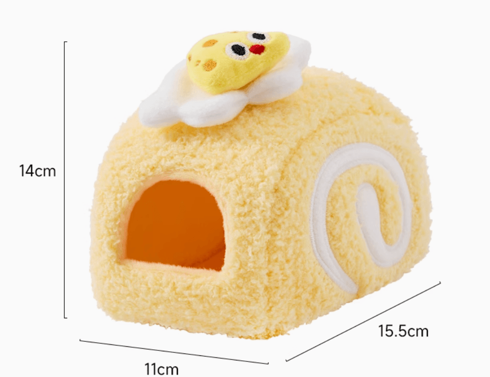 ハムスターケージ ロールケーキ型ぬくぬくハウス