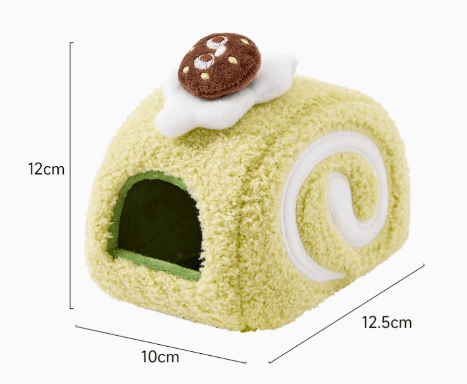 ハムスターケージ ロールケーキ型ぬくぬくハウス