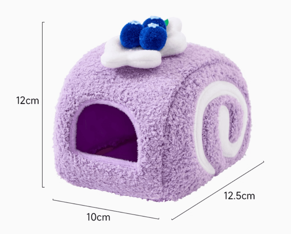 ハムスターケージ ロールケーキ型ぬくぬくハウス
