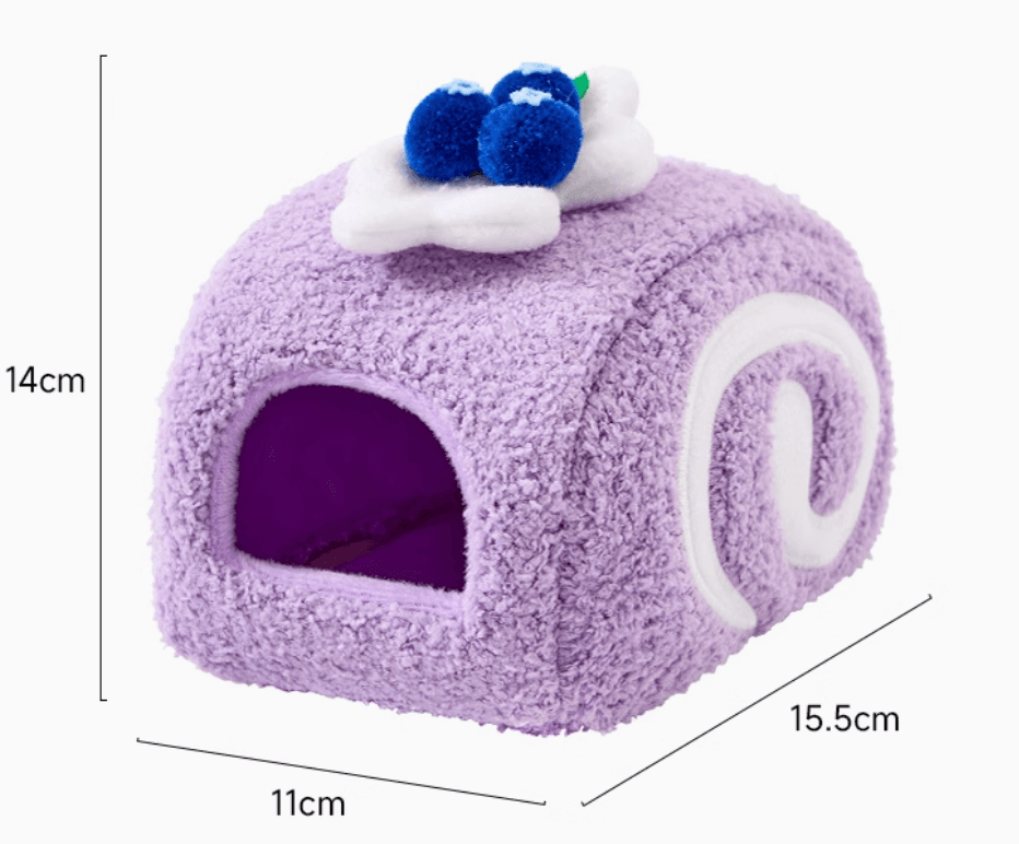 ハムスターケージ ロールケーキ型ぬくぬくハウス