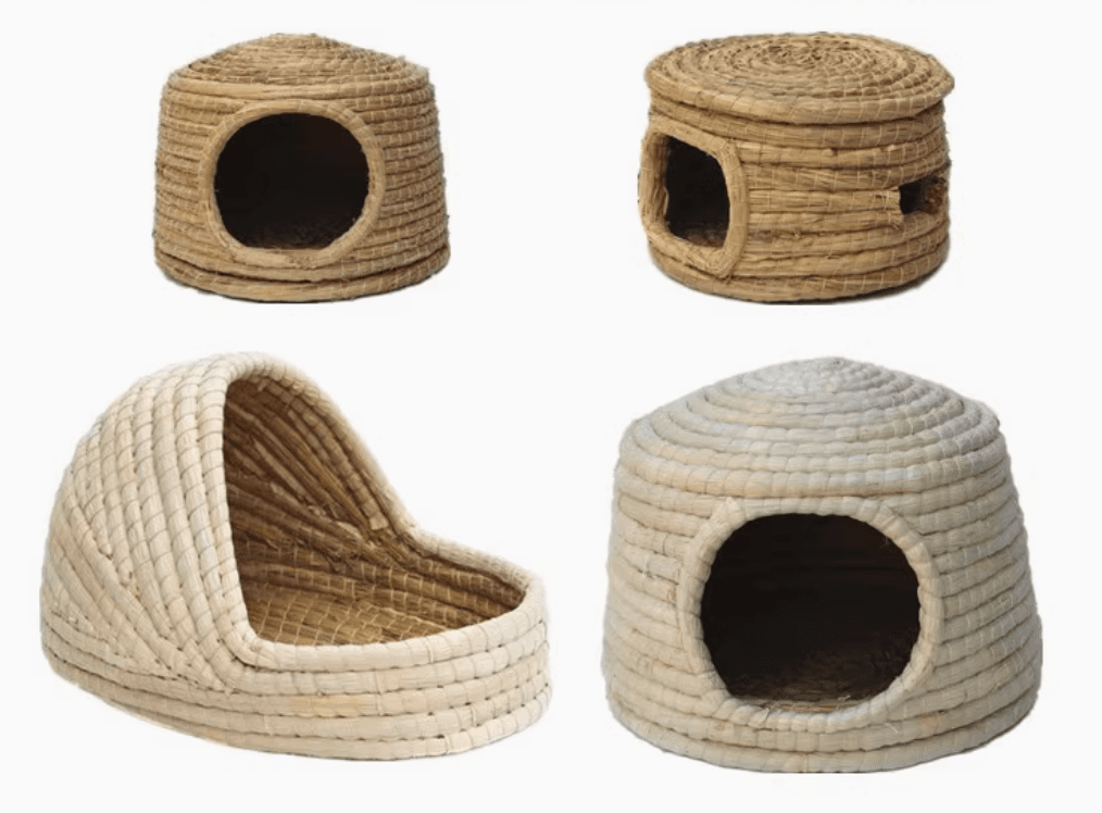 ハムスターケージ 天然草窩 ドーム型ハウス