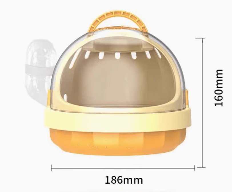 ハムスターケージ 宇宙船型ポータブルハムスターケース