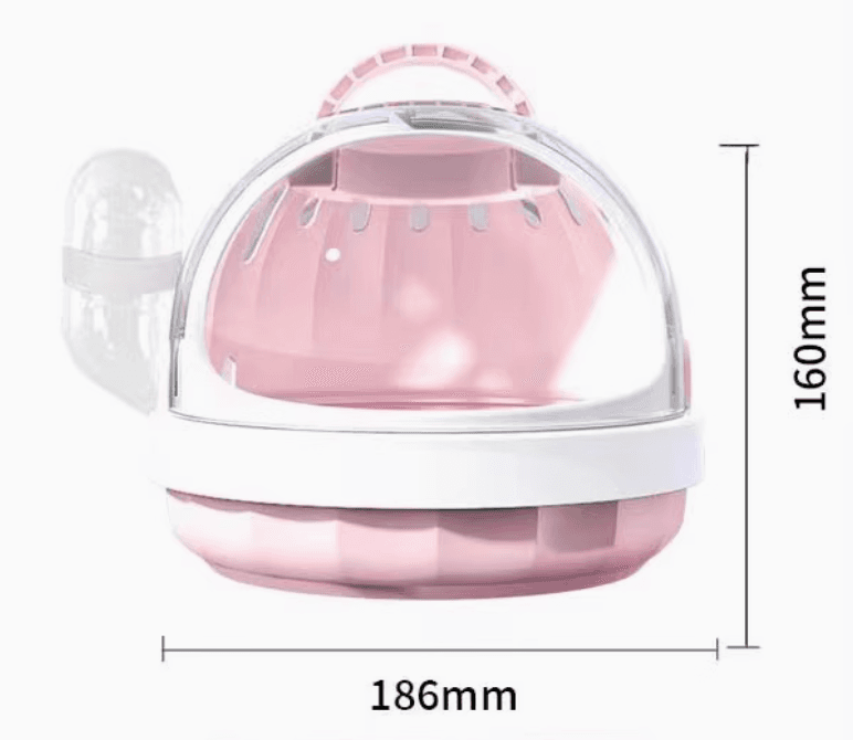 ハムスターケージ 宇宙船型ポータブルハムスターケース