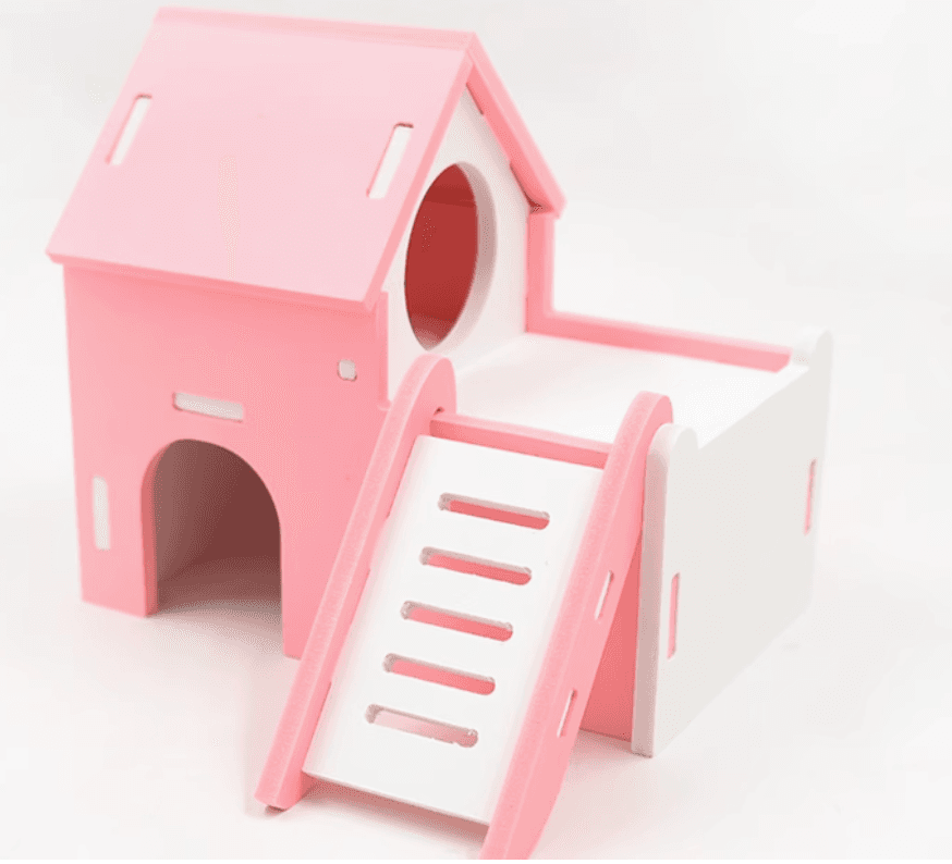 ハムスターケージ 二階建てスロープ付きハムスターハウス