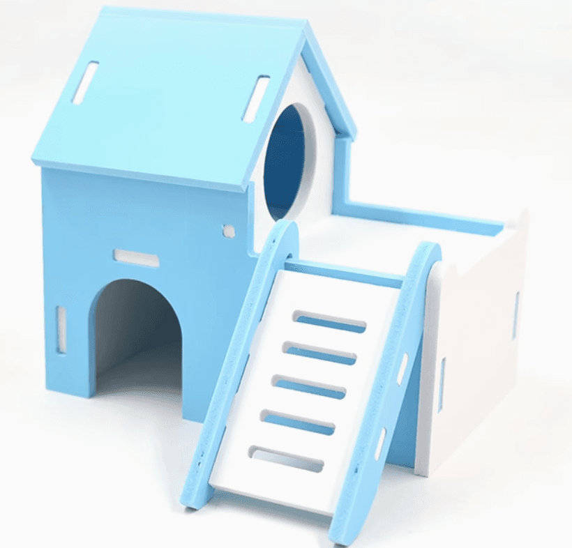 ハムスターケージ 二階建てスロープ付きハムスターハウス