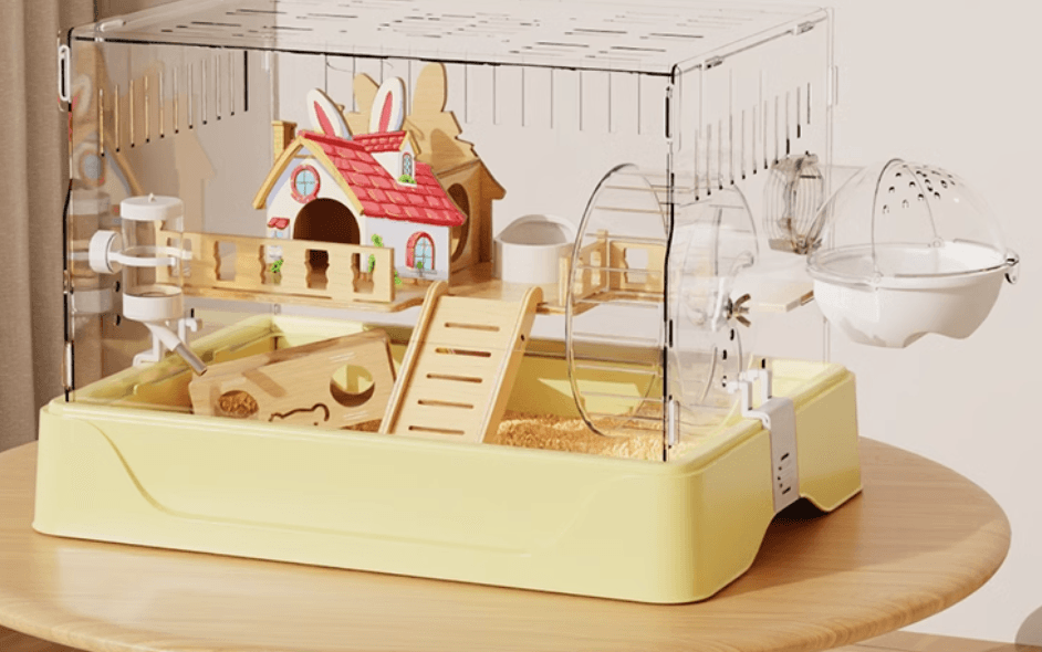 ハムスターケージ 高級アクリル暮らしハウス