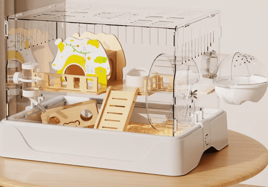 ハムスターケージ 高級アクリル暮らしハウス