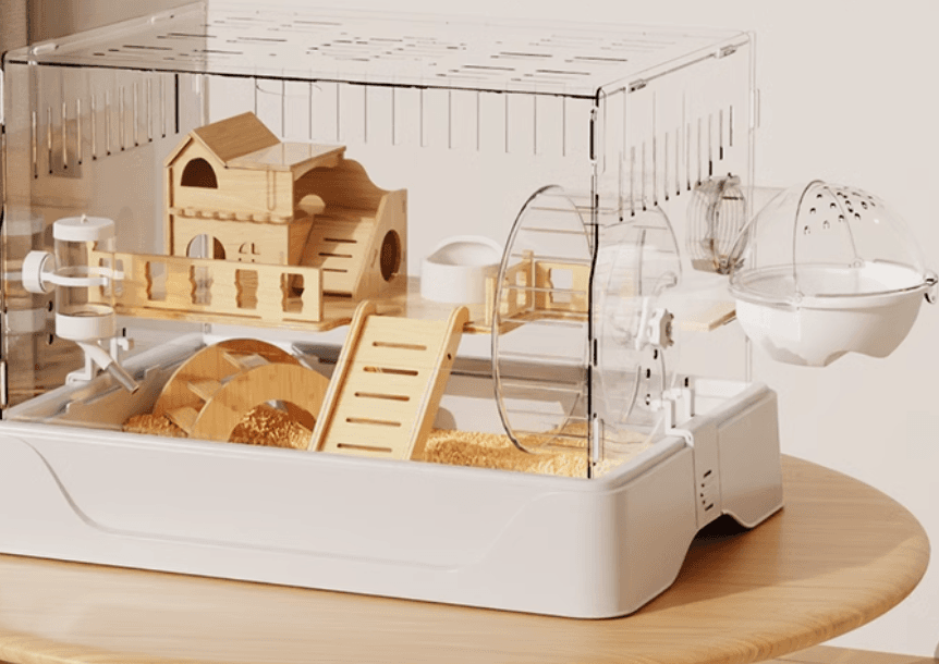 ハムスターケージ 高級アクリル暮らしハウス