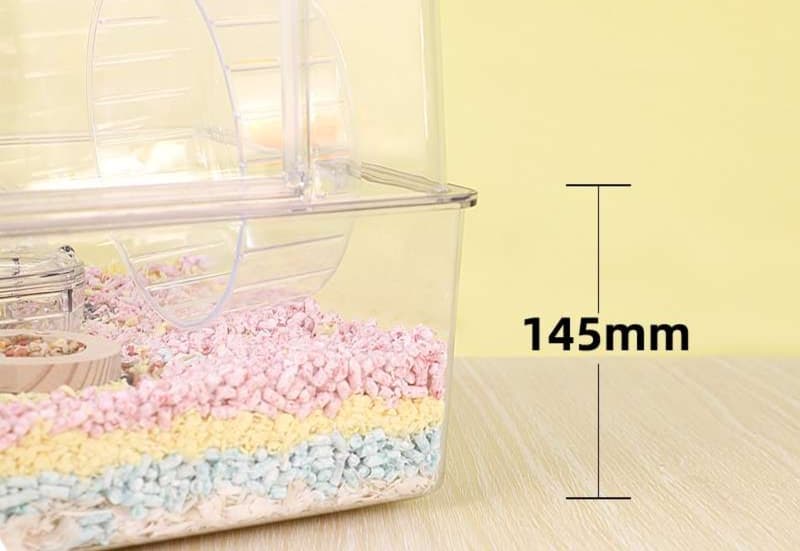 ハムスターケージ 透明パノラマハムスターハウス
