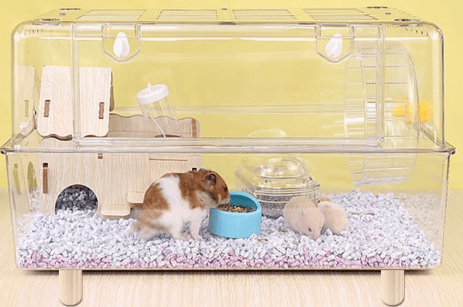 ハムスターケージ 透明パノラマハムスターハウス