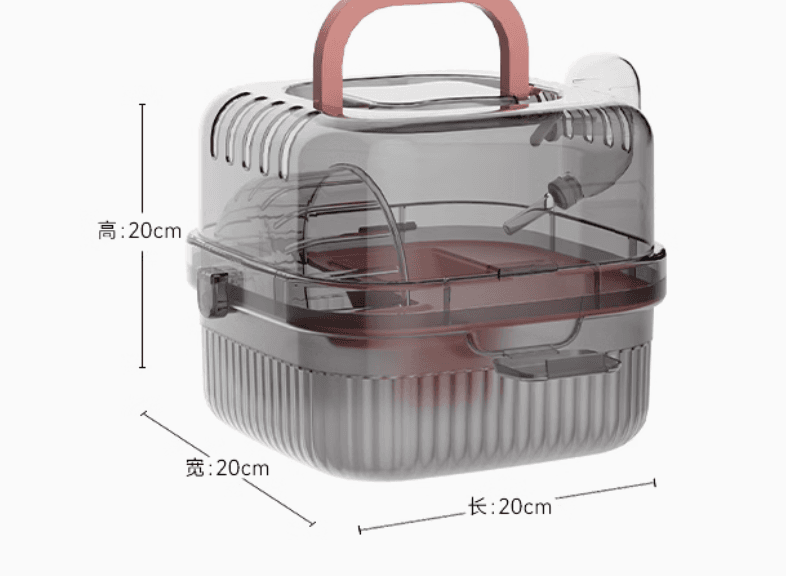 ハムスターケージ 透明二層モダンハウス