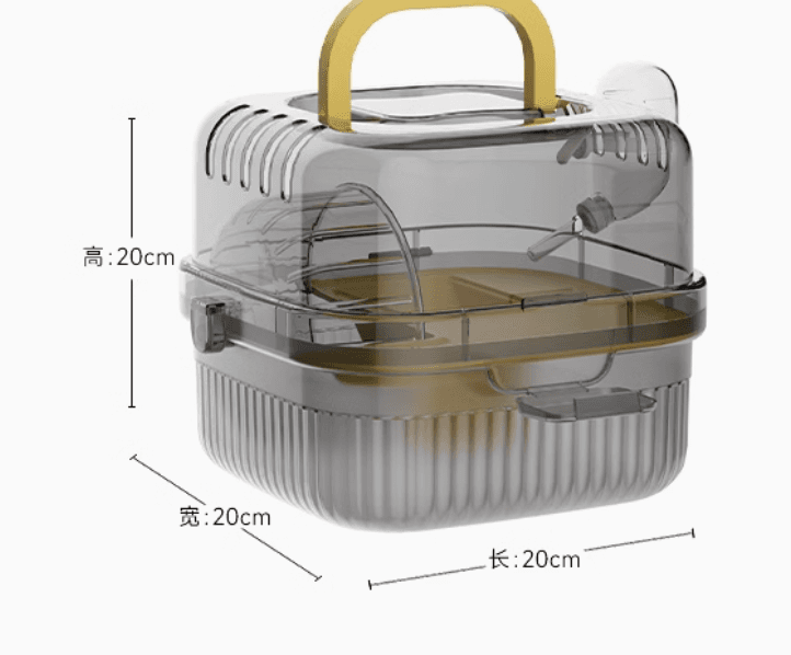 ハムスターケージ 透明二層モダンハウス