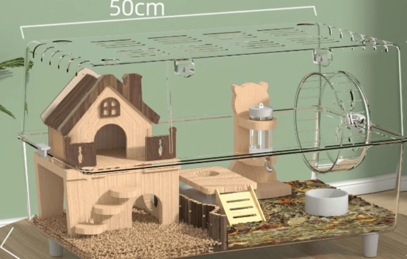 ハムスターケージ 超豪華二階建てハムスターパレス
