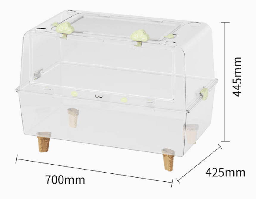 ハムスターケージ 高透明プレミアムハムスターハウス