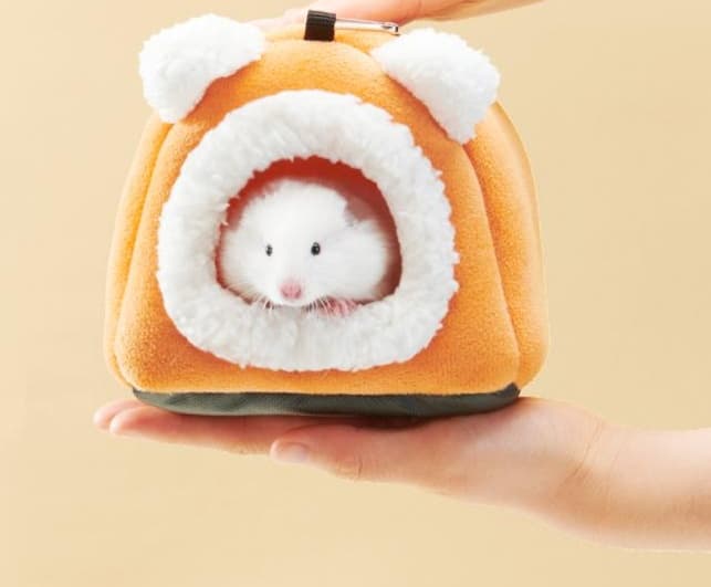 ハムスターケージ もこもこ冬ごもりハムスターハウス