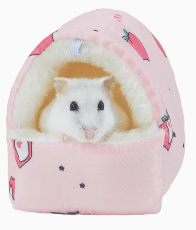 ハムスターケージ もこもこ冬ごもりハムスターハウス