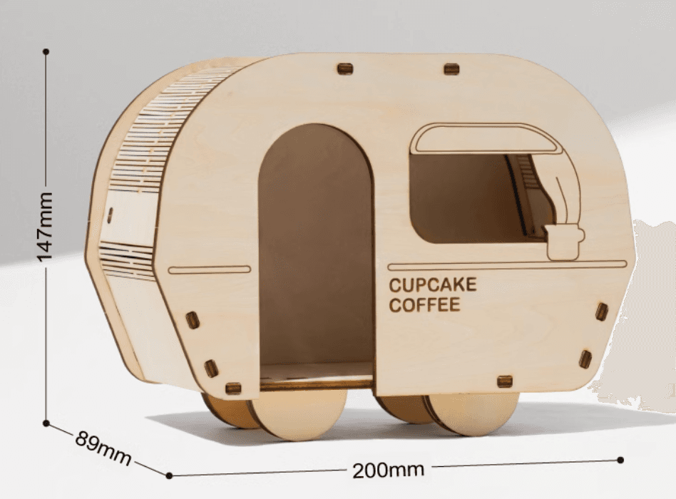 ハムスターケージ 遊べるタワーハウス 木製ハムスターの隠れ家