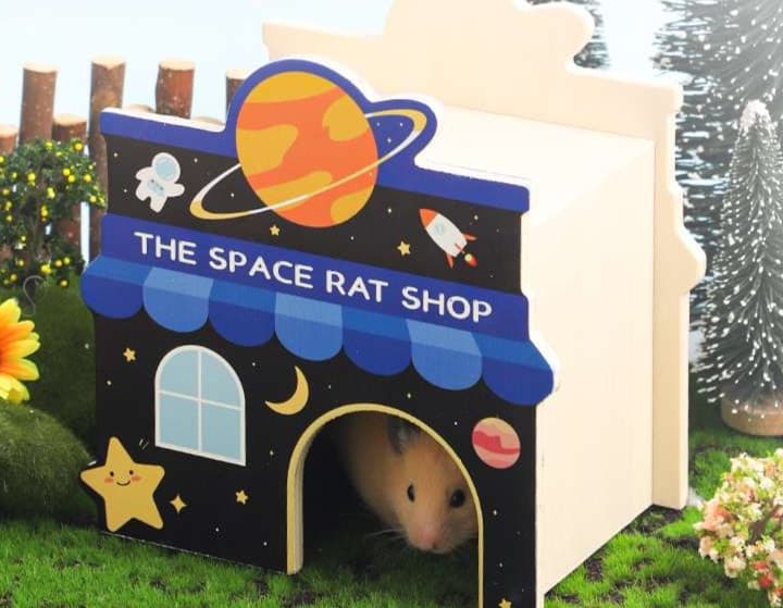 ハムスターケージ 宇宙探検ハムスターの隠れ家